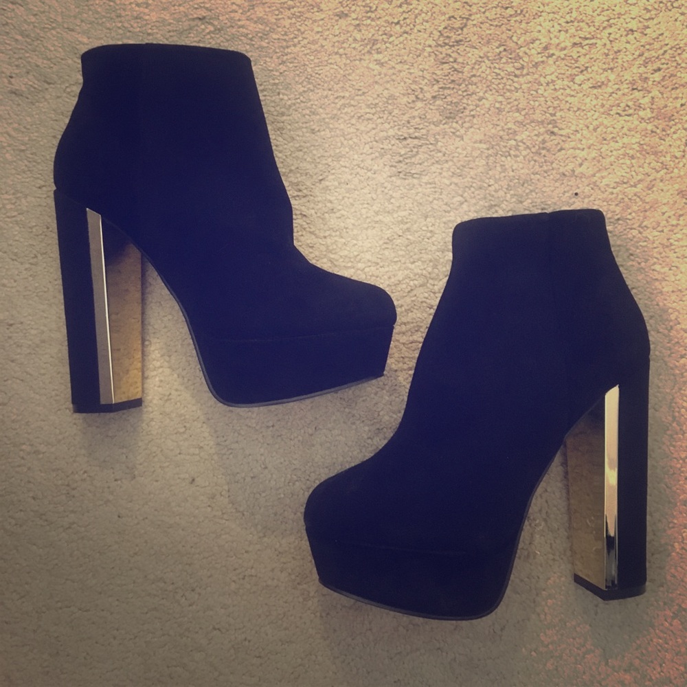 Brand New Black Aldo Booties